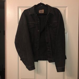 Vintage Black Denim Jacket